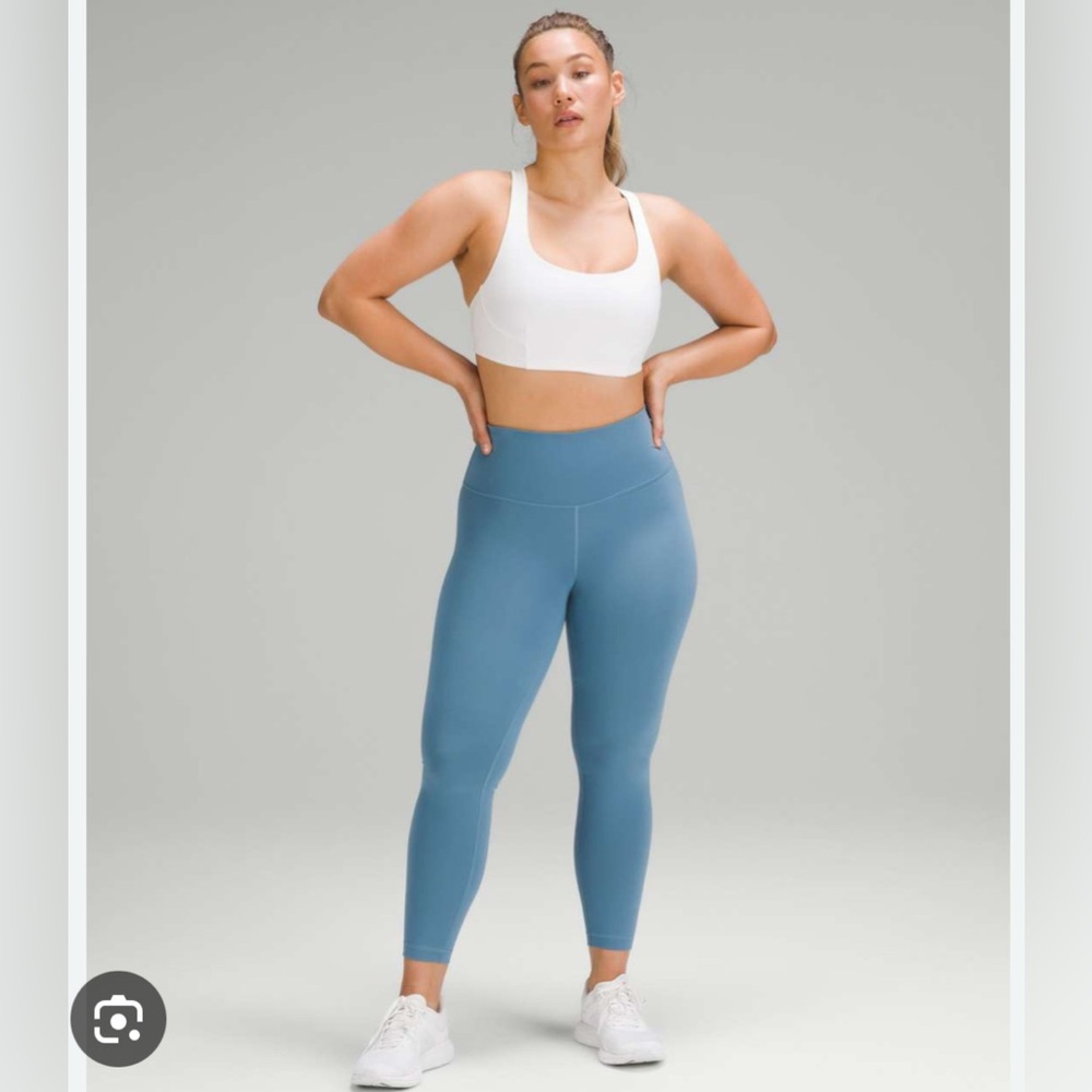 Lululemon Wunder Train Contour Fit High Rise Crop 21”